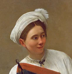 The Fortune Teller (La Buona Ventura) (detail)
